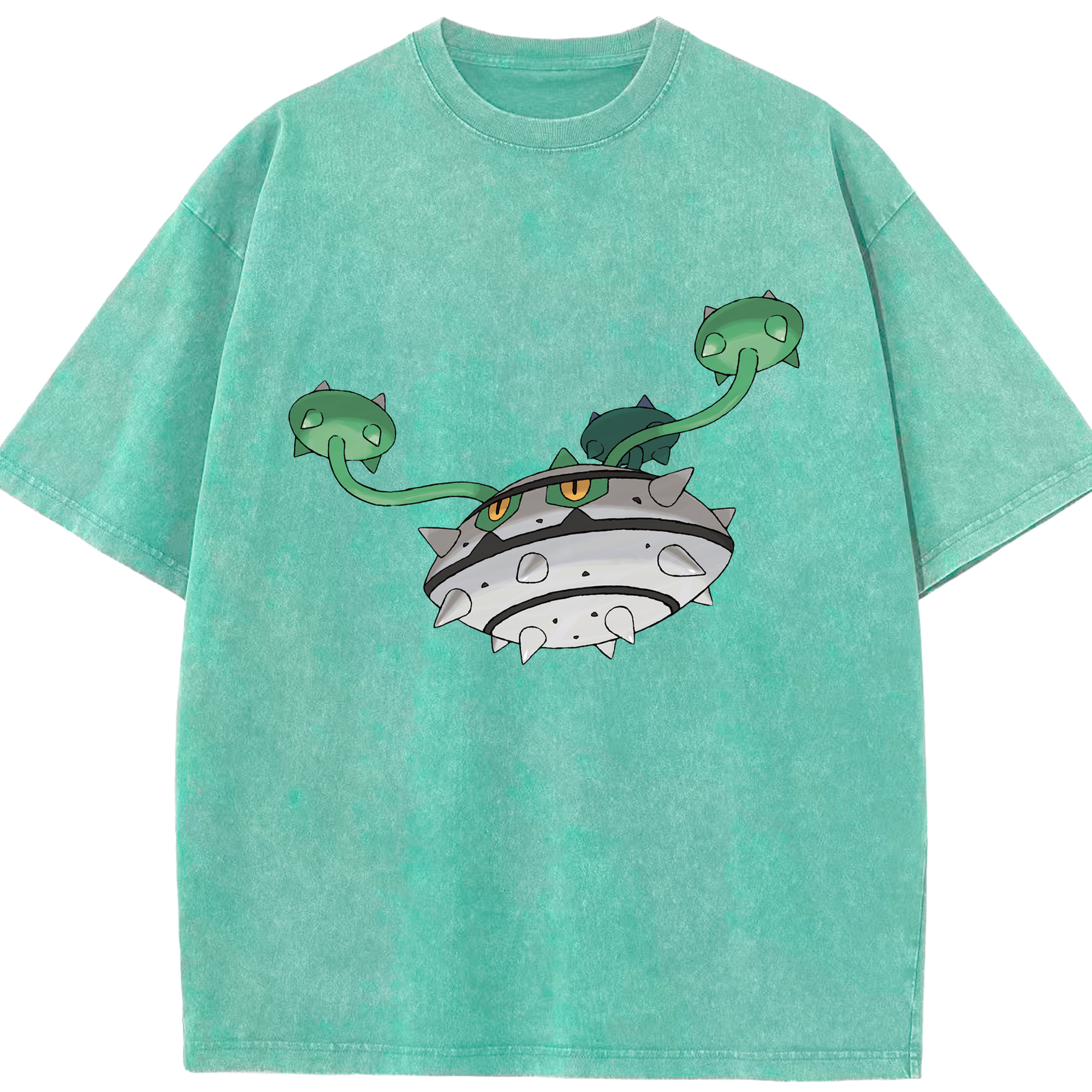 （画像用） ポケットモンスター Pokémon 綿100% ヴィンテージ風 半袖Tシャツ（フロントプリント）